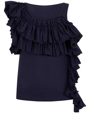 Dries Van Noten Sleeveless Tops - Blue