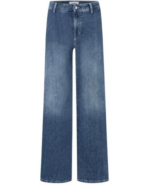Cambio Wide Jeans - Blue