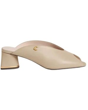 Coccinelle C-Everyday Heeled Mule - Natur