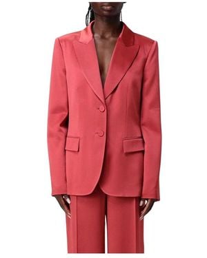 Alberta Ferretti Blazers - Rouge