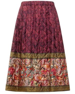 Pierre Louis Mascia Midi Skirts - Red