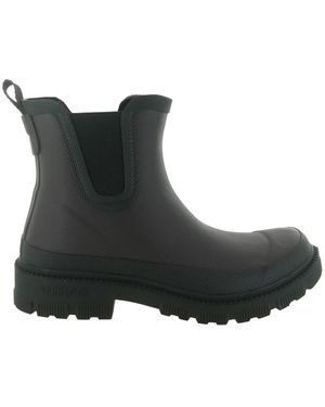 Verbenas Schoenen ,Bruin ,Lua Mate Combi Fur Laars - Zwart