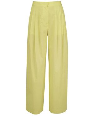 Ottod'Ame Wide Pants - Yellow