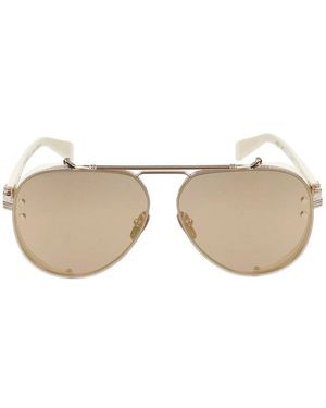 Balmain Captaine Goud Zonnebril - Geel