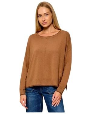 Liu Jo Round-Neck Knitwear - Marrón