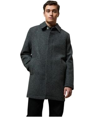 Brixtol Textiles Single-Breasted Coats - Black
