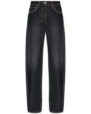 Versace Loose-Fit Jeans - Negro