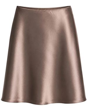 Vince Short Skirts - Marrone