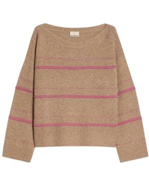 Pennyblack Round-Neck Knitwear - Brown