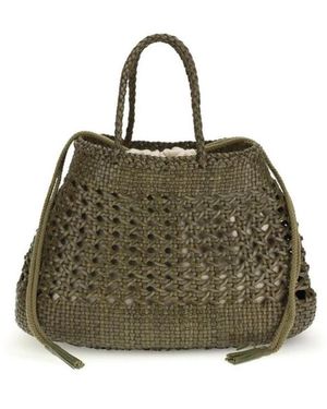 Dragon Diffusion Tassen ,Groen ,Leer Kalfsleren Handtas