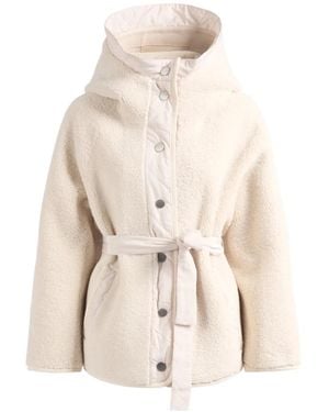 Pinko Faux Fur & Shearling Jackets - Natural