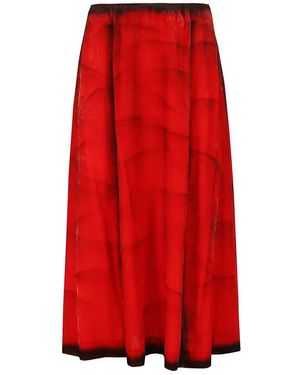 Tela Rokken ,Rood ,Flame Stijlvolle Jas