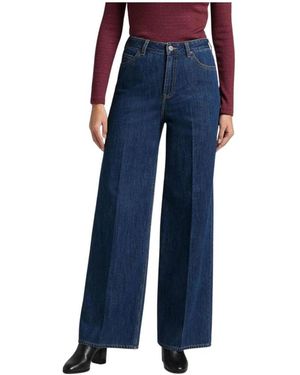 Lee Jeans Wide Jeans - Blauw