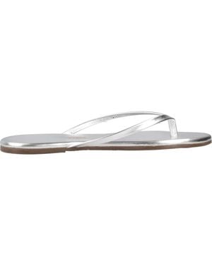 TKEES Flip Flops - White
