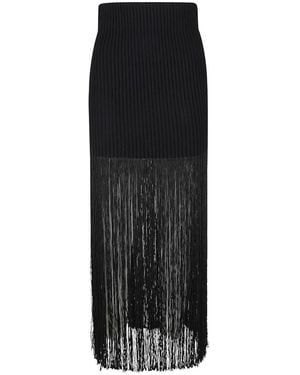 Alaïa Midi Skirts - Nero