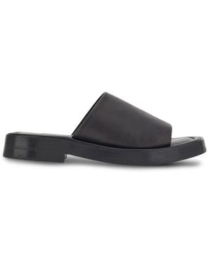 Ferragamo Sliders - Black