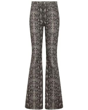 Roberto Cavalli Wide Trousers - Grey