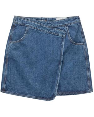 Munthe Denim Shorts - Blue