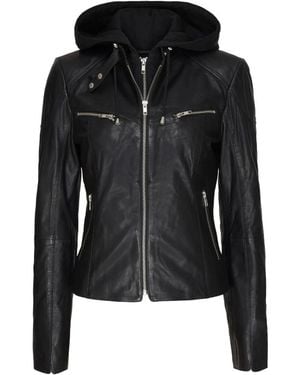 Notyz Leather Jackets - Negro