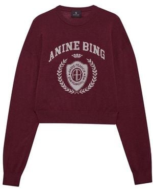 Anine Bing Sweatshirts & Hoodies - Paars
