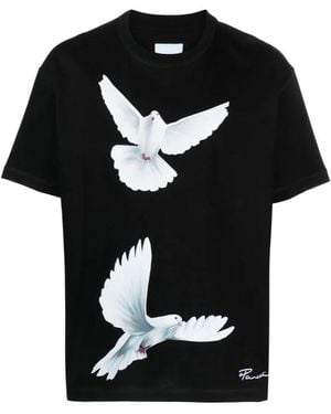 3.PARADIS T-Shirts - Noir