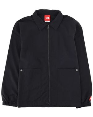 The North Face Box Nylon Shirt Met Lange Mouwen - Zwart