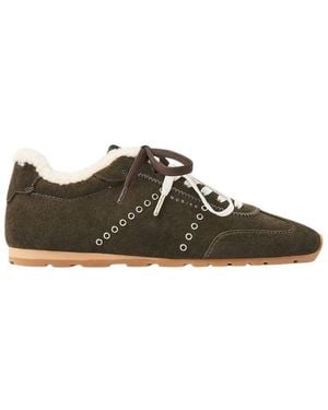 Nubikk Schoenen ,Groen ,Leer Billy Lou Fur Ii