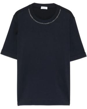 Brunello Cucinelli T-Shirts - Blue