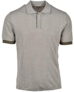 Brooksfield Round-Neck Knitwear - Grigio