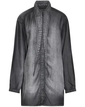 DIESEL Denim Shirts - Grigio