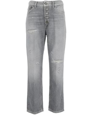 Dondup Straight Jeans - Gris
