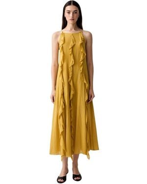 ViCOLO Midi Dresses - Metálico