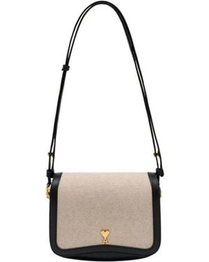 Ami Paris Tassen ,Paris Paris Schoudertas - Metallic