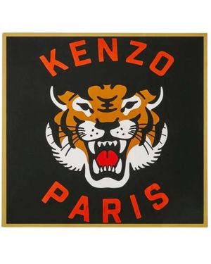 KENZO Stilvolles Einstecktuch - Schwarz