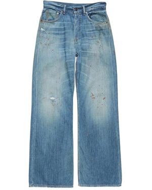 Acne Studios Wide Jeans - Blu