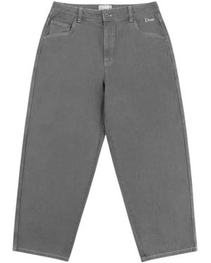 Dime MTL Baggy denim hose in dunkelgrau
