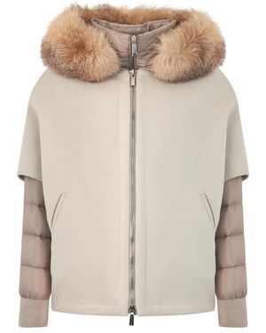 Moorer Down Jackets - Natural