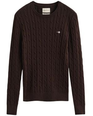 GANT Round-Neck Knitwear - Noir