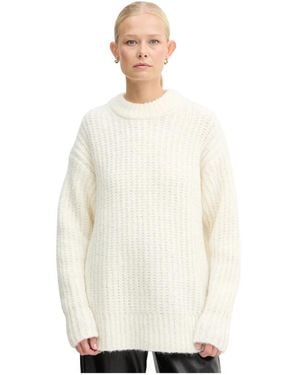 Michael Kors Textured Knit Sweater - Wit