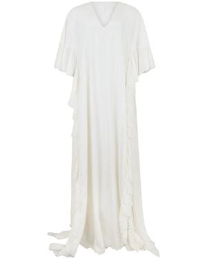 Alberta Ferretti Maxi Dresses - White