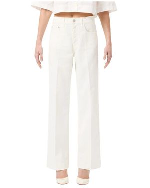 CYCLE Straight Jeans - Blanco