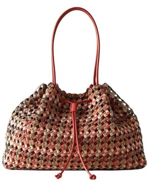 Borbonese Shopping Bag Large - Bruin
