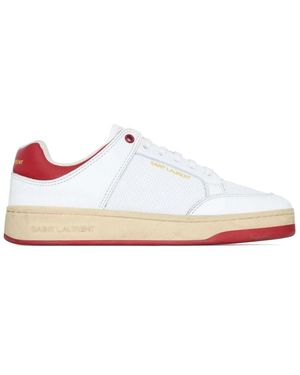 Saint Laurent Schoenen ,Wit ,Court-Classic Sneakers