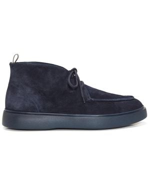 Officine Creative Wildleder Chukka Stiefel, Made - Blau