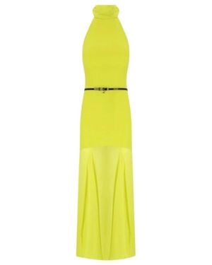 Elisabetta Franchi Maxi Dresses - Yellow