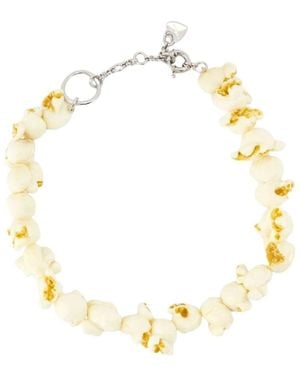 Acne Studios Popcorn Choker Ketting - Metallic