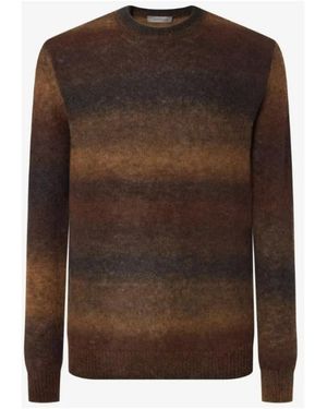 Corneliani Trui Met Ronde Hals - Bruin