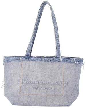 Alexander Wang Punch Medium Fray Tote - Grijs