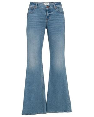 Finger In The Nose Flare Jeans - Blue