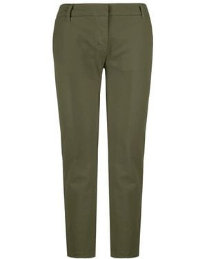 Bomboogie Slim-Fit Trousers - Green